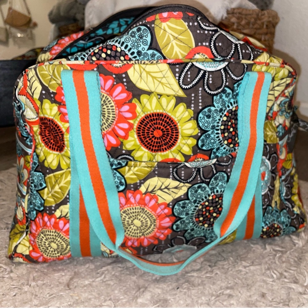 Vera Bradley multicolor small weekender